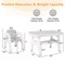Dinosaur Themed Kids Activity Table and Chair with Storage and Ergonomic Design